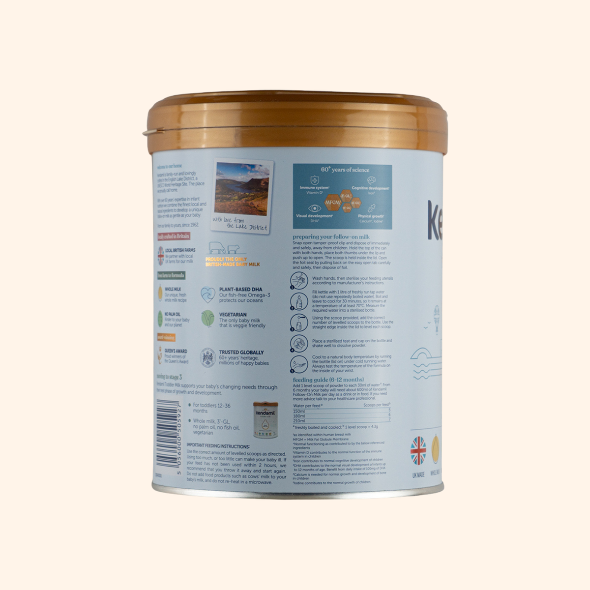 Kendamil Stage 2 Classic Milk Formula (800g)