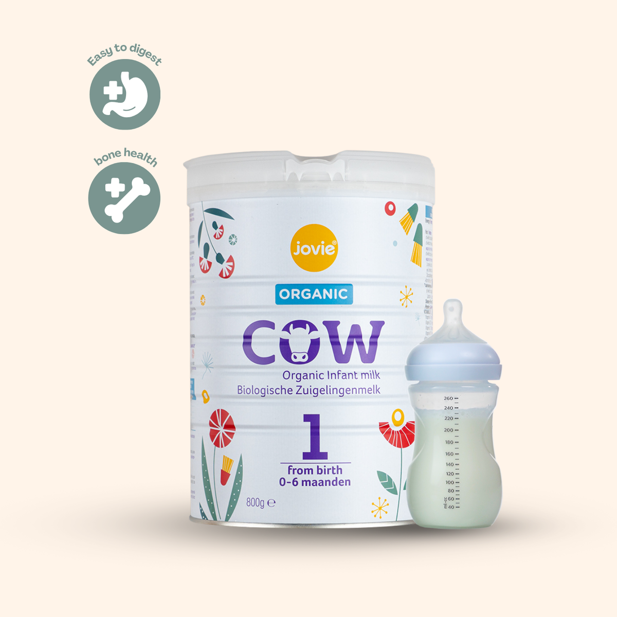 Jovie Stage 1 Cow Milk Formula (800g)