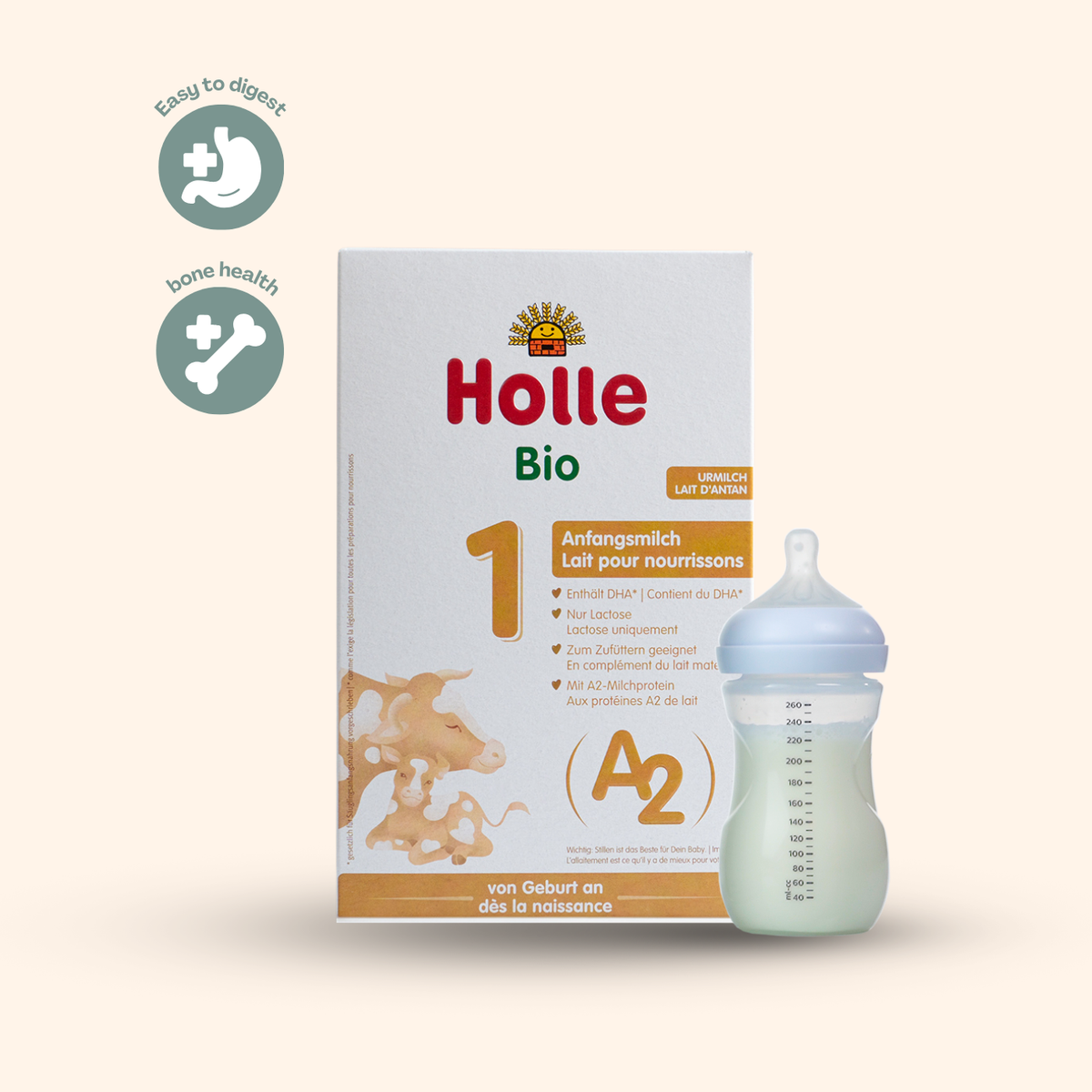 Holle A2 Stage 1 Organic Infant Formula (400g)
