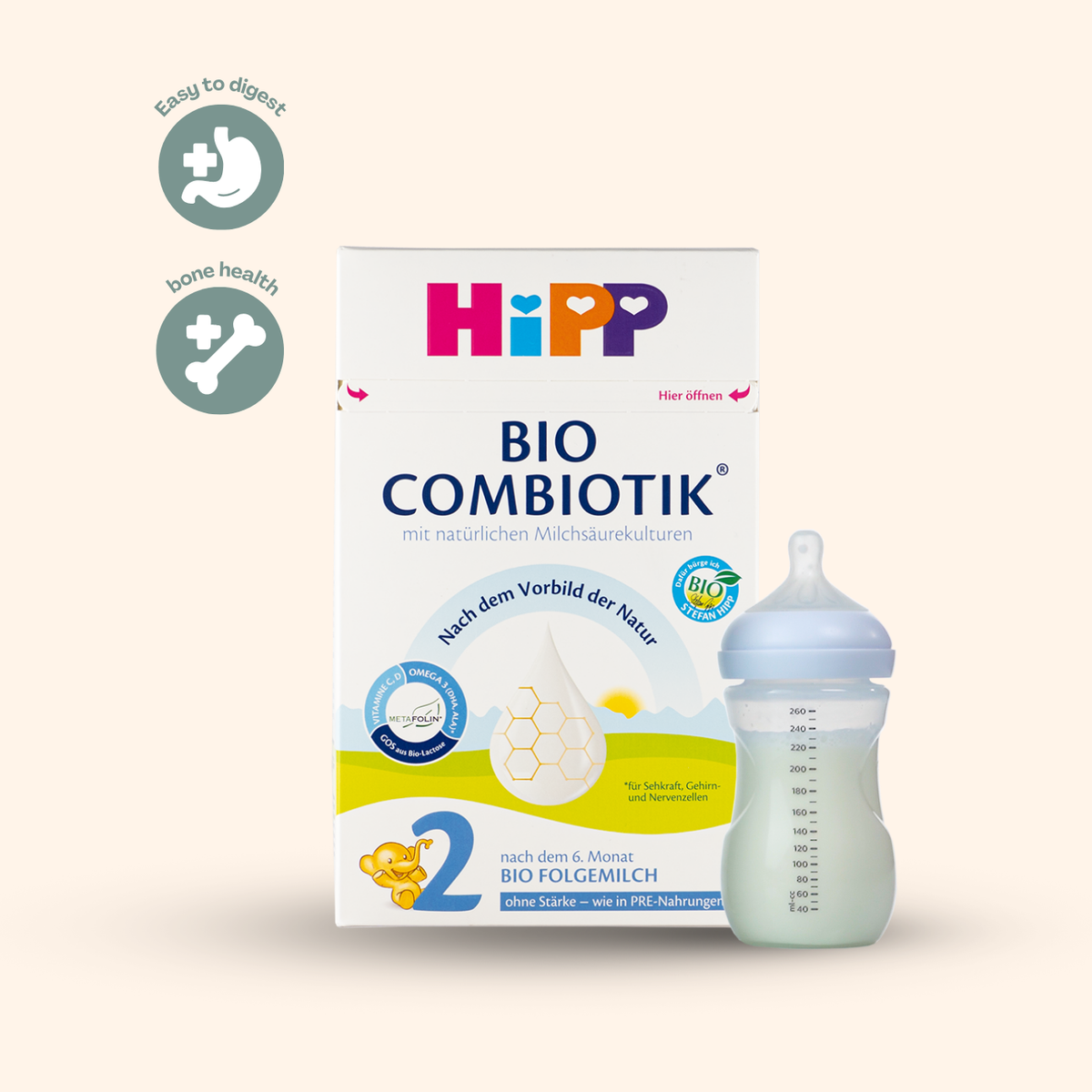 HiPP German Stage 2 Baby Formula No Starch (600g)