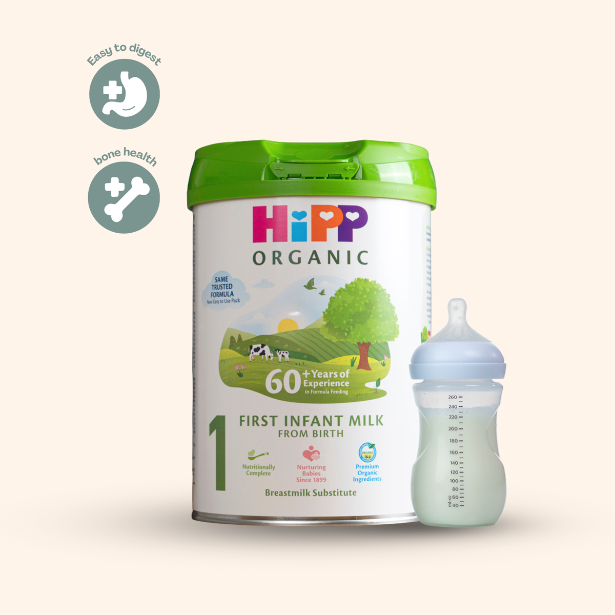 HiPP UK Stage 1 Baby Formula Bio Combiotik (800g)