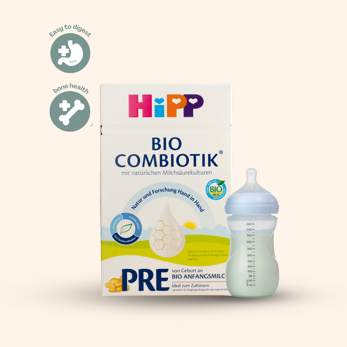 HiPP German Stage Pre Baby Formula Bio Combiotik (600g)