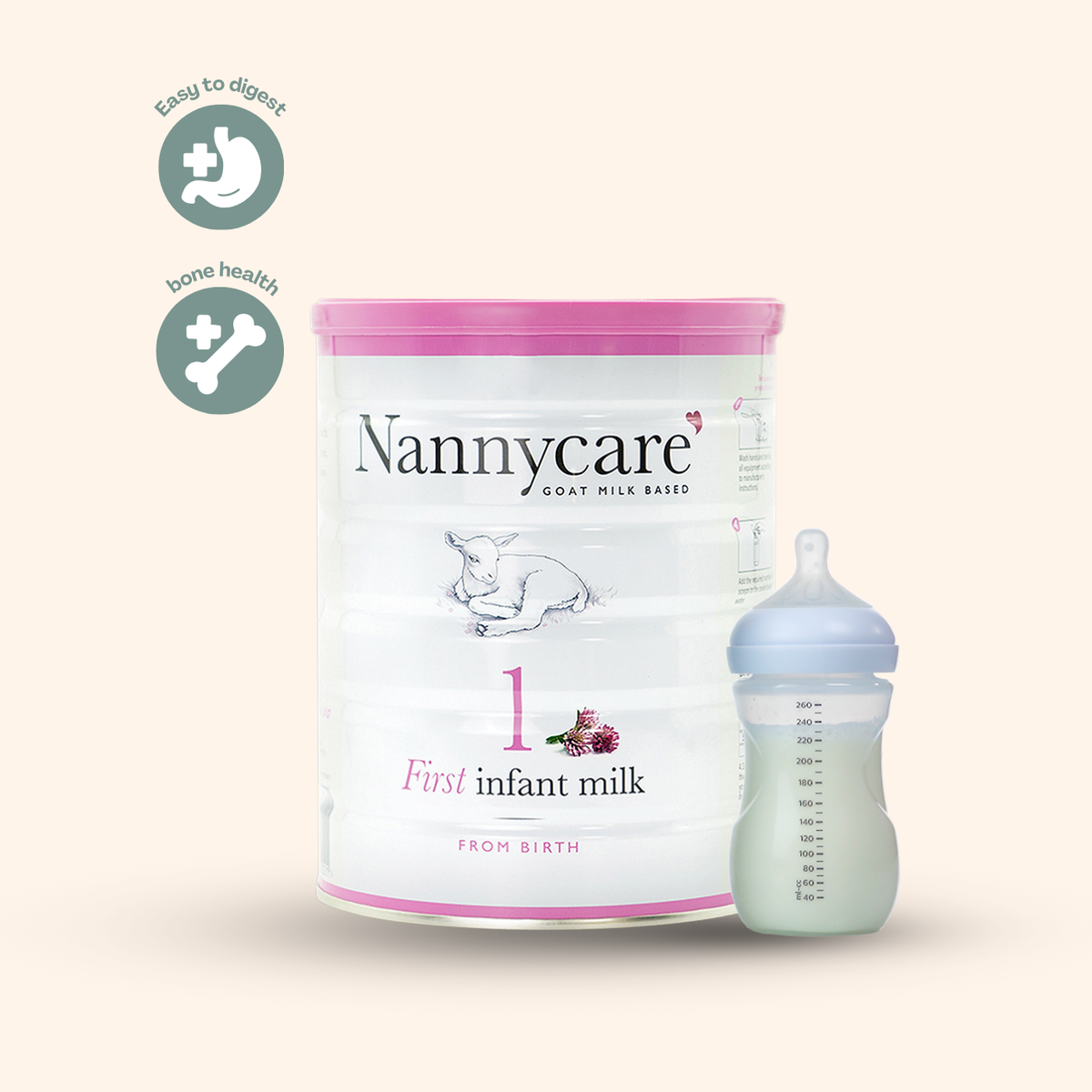 Nannycare Stage 1 Goat Milk Formula (900g)