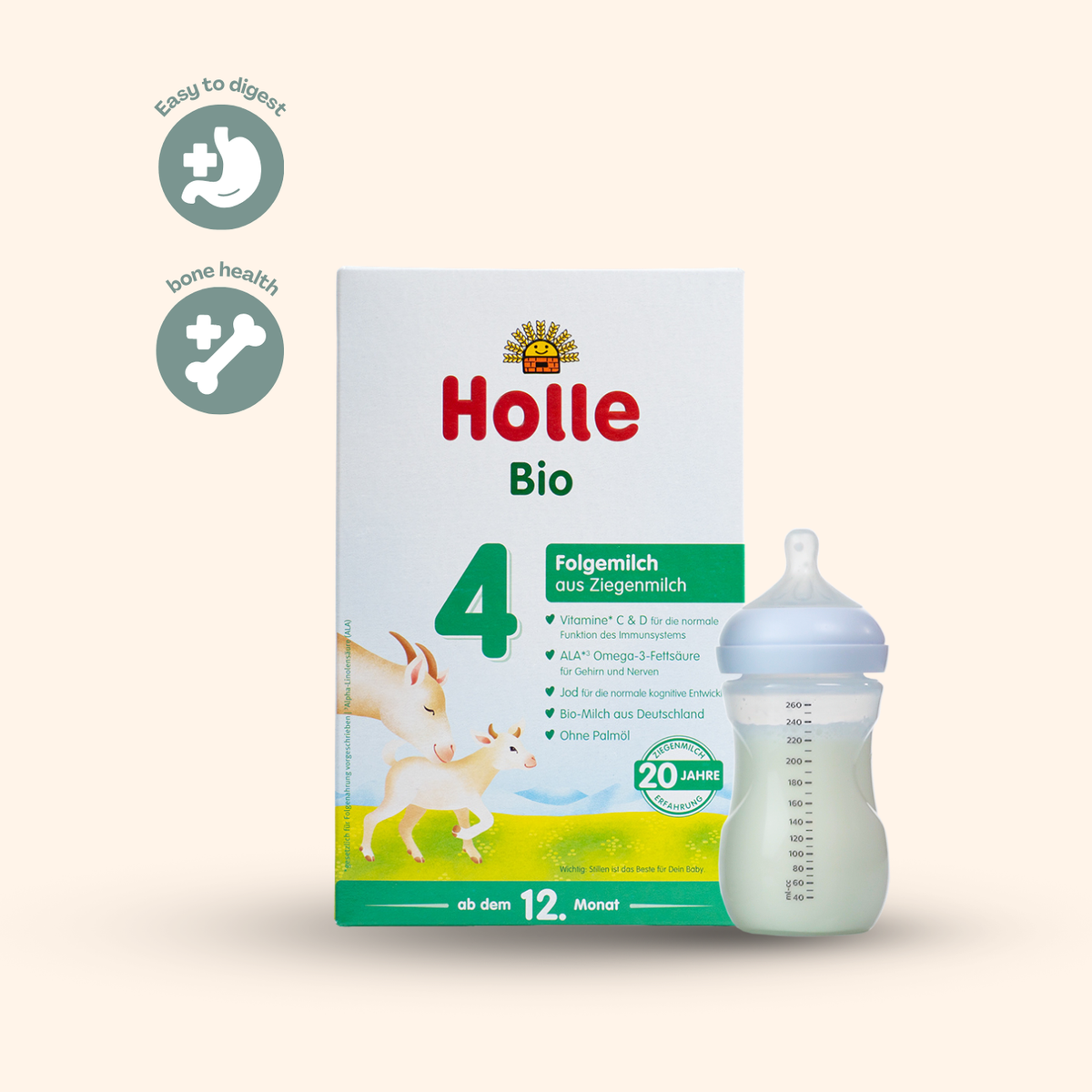 Holle Goat Stage 4 Organic Toddler Formula