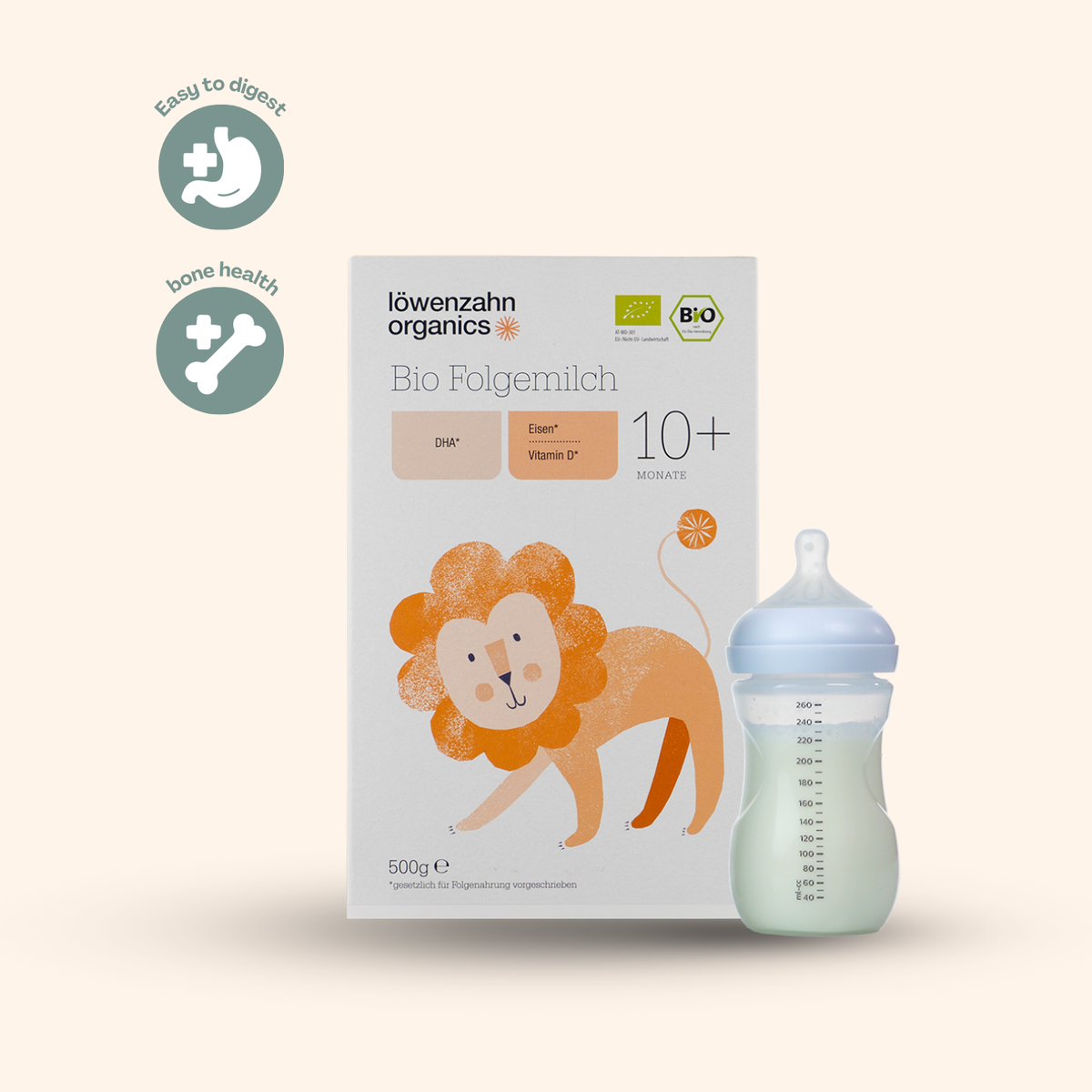 Löwenzahn Stage 3 Organic Infant Formula (500g)