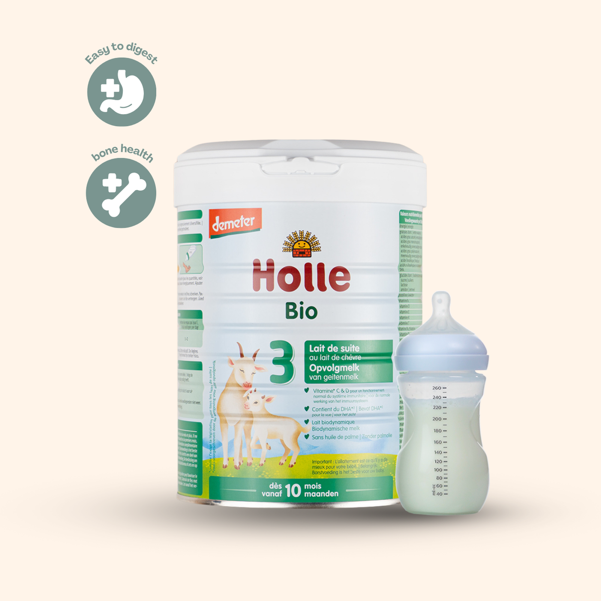 Holle Goat Milk Formula Stage 3 (800g) Dutch