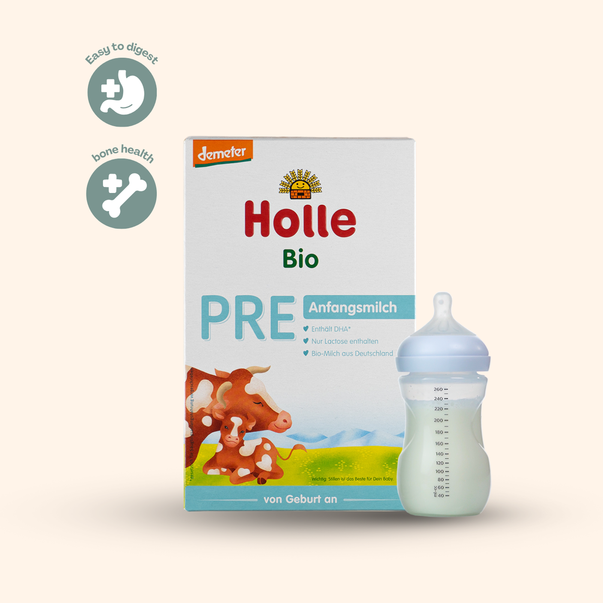 Holle Stage Pre Organic Infant Formula (400g)