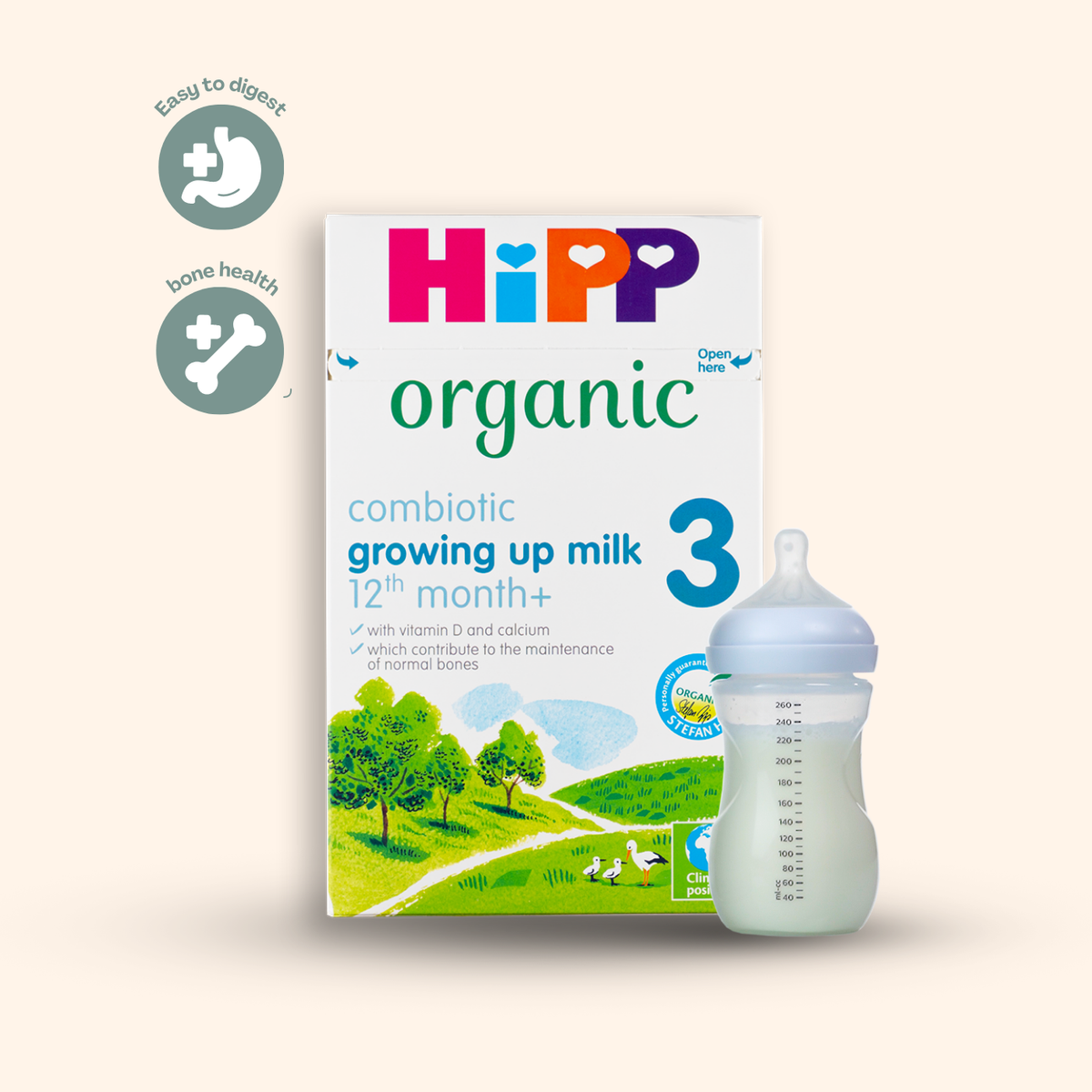 HiPP UK Stage 3 Baby Formula Bio Combiotik (600g)