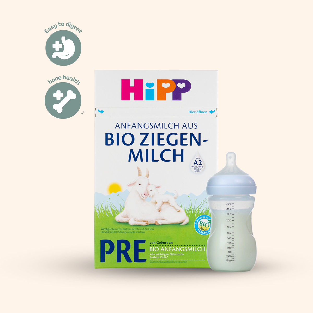HiPP Goat Milk Formula Stage Pre German (400g)